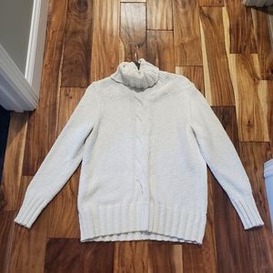 Tommy Bahama white turtleneck sweater